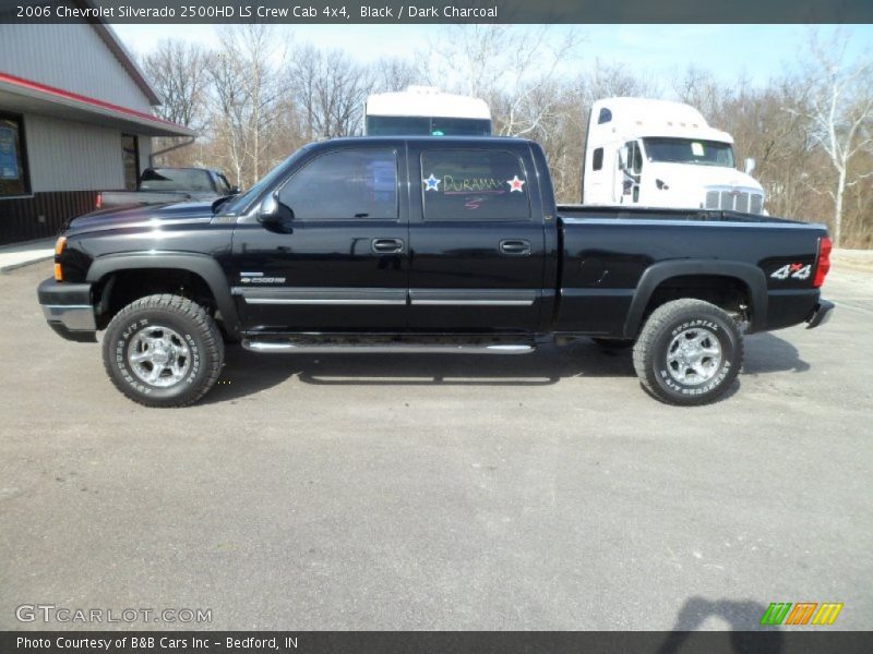 Black / Dark Charcoal 2006 Chevrolet Silverado 2500HD LS Crew Cab 4x4