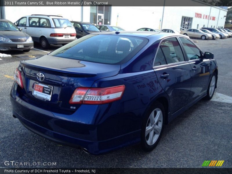 Blue Ribbon Metallic / Dark Charcoal 2011 Toyota Camry SE