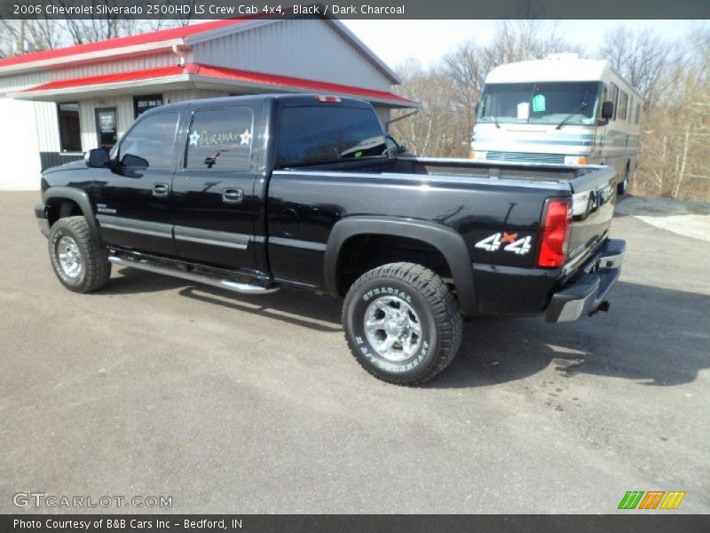Black / Dark Charcoal 2006 Chevrolet Silverado 2500HD LS Crew Cab 4x4