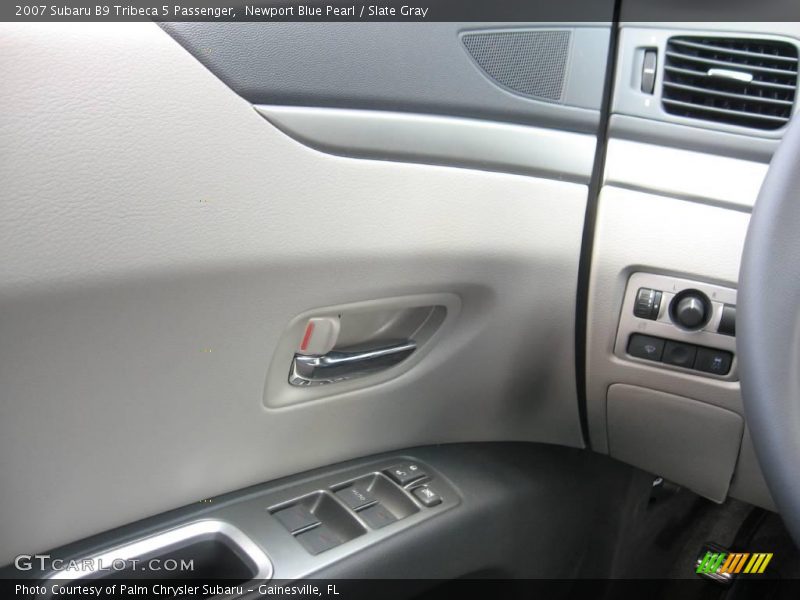Newport Blue Pearl / Slate Gray 2007 Subaru B9 Tribeca 5 Passenger