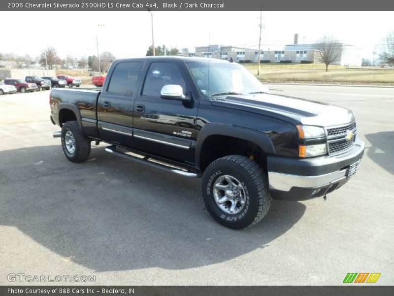 Black / Dark Charcoal 2006 Chevrolet Silverado 2500HD LS Crew Cab 4x4