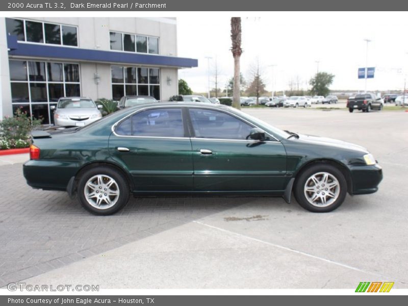 Dark Emerald Pearl / Parchment 2000 Acura TL 3.2