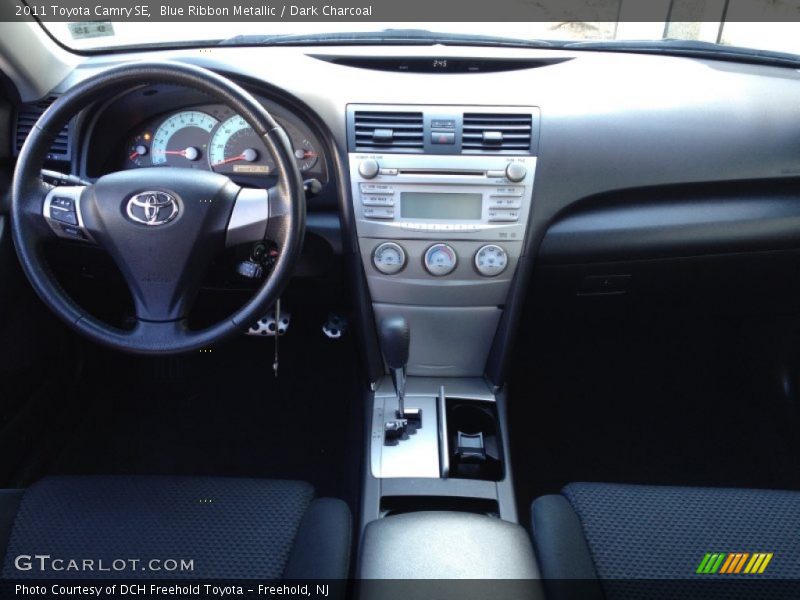 Blue Ribbon Metallic / Dark Charcoal 2011 Toyota Camry SE