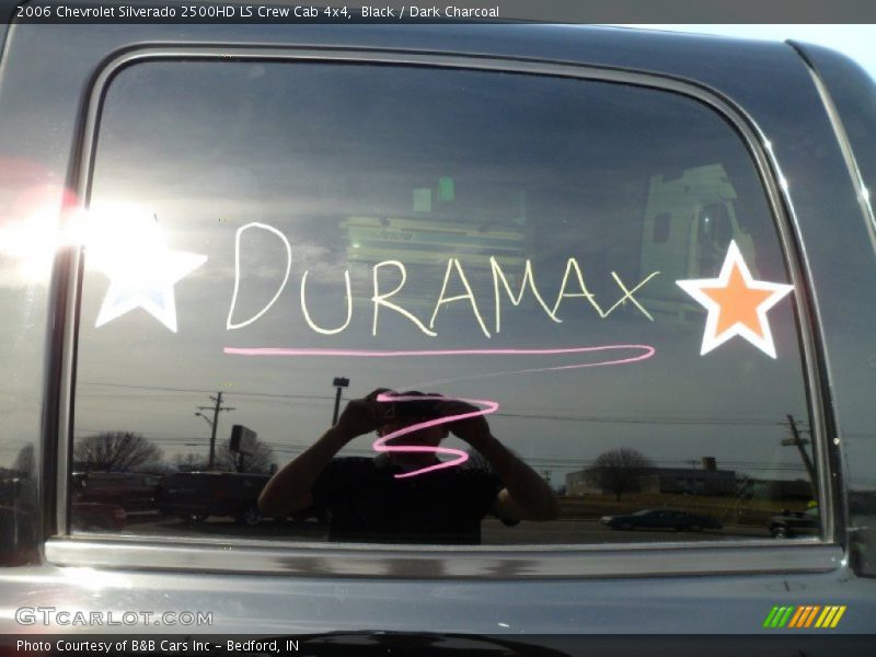 Black / Dark Charcoal 2006 Chevrolet Silverado 2500HD LS Crew Cab 4x4