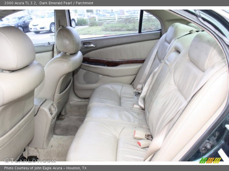 Dark Emerald Pearl / Parchment 2000 Acura TL 3.2