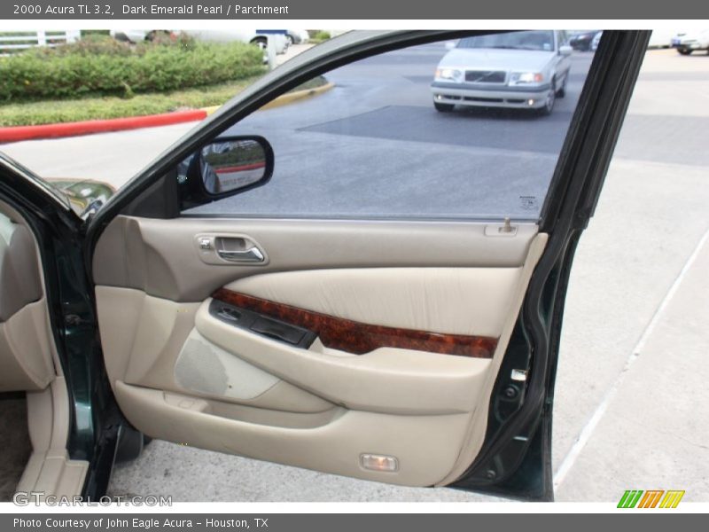 Dark Emerald Pearl / Parchment 2000 Acura TL 3.2
