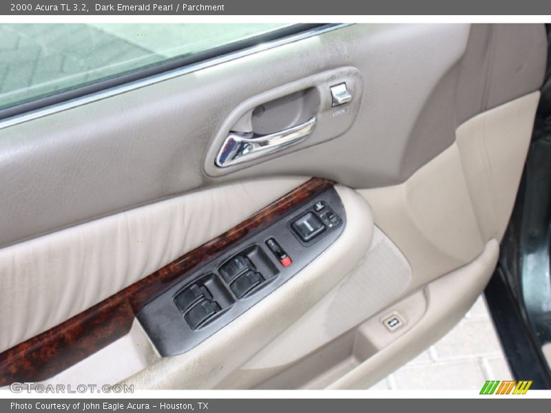 Dark Emerald Pearl / Parchment 2000 Acura TL 3.2