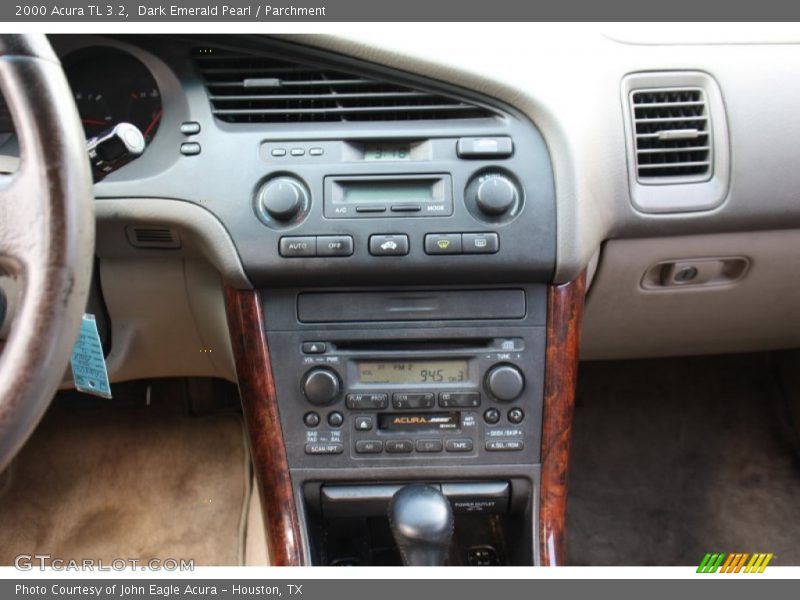 Dark Emerald Pearl / Parchment 2000 Acura TL 3.2
