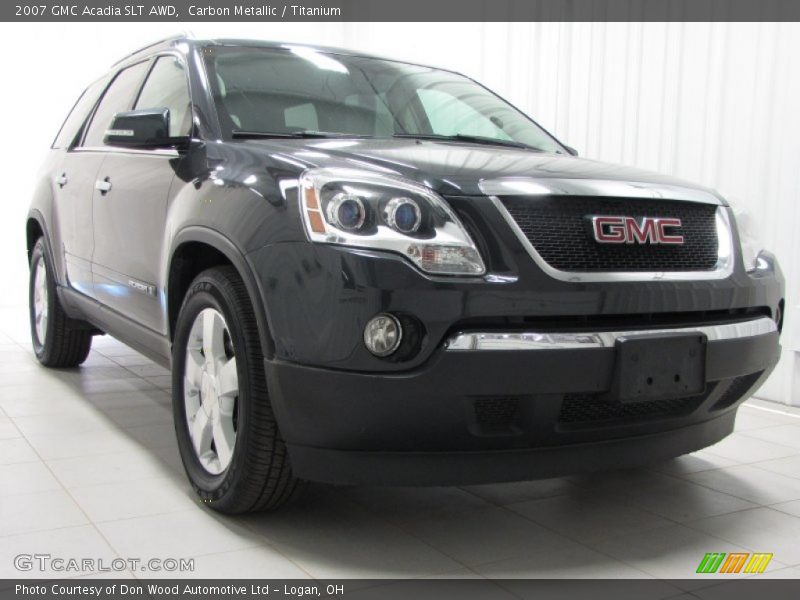 Carbon Metallic / Titanium 2007 GMC Acadia SLT AWD