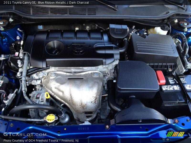 Blue Ribbon Metallic / Dark Charcoal 2011 Toyota Camry SE