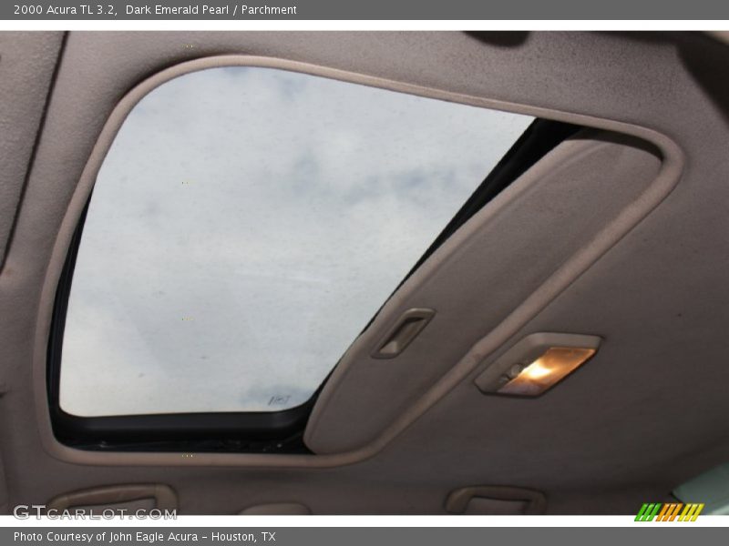 Dark Emerald Pearl / Parchment 2000 Acura TL 3.2