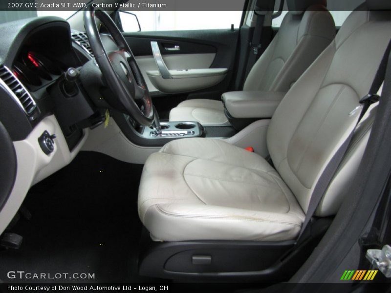 Carbon Metallic / Titanium 2007 GMC Acadia SLT AWD