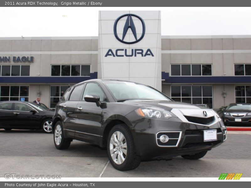 Grigio Metallic / Ebony 2011 Acura RDX Technology