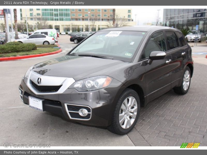 Grigio Metallic / Ebony 2011 Acura RDX Technology