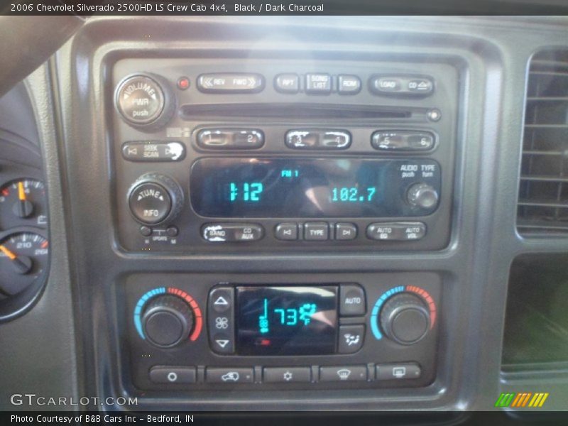 Black / Dark Charcoal 2006 Chevrolet Silverado 2500HD LS Crew Cab 4x4
