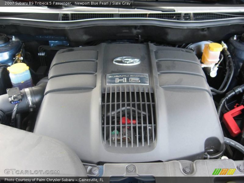 Newport Blue Pearl / Slate Gray 2007 Subaru B9 Tribeca 5 Passenger