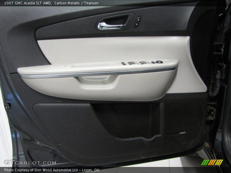 Carbon Metallic / Titanium 2007 GMC Acadia SLT AWD