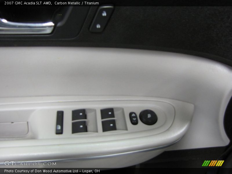 Carbon Metallic / Titanium 2007 GMC Acadia SLT AWD