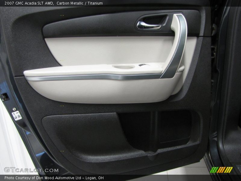 Carbon Metallic / Titanium 2007 GMC Acadia SLT AWD