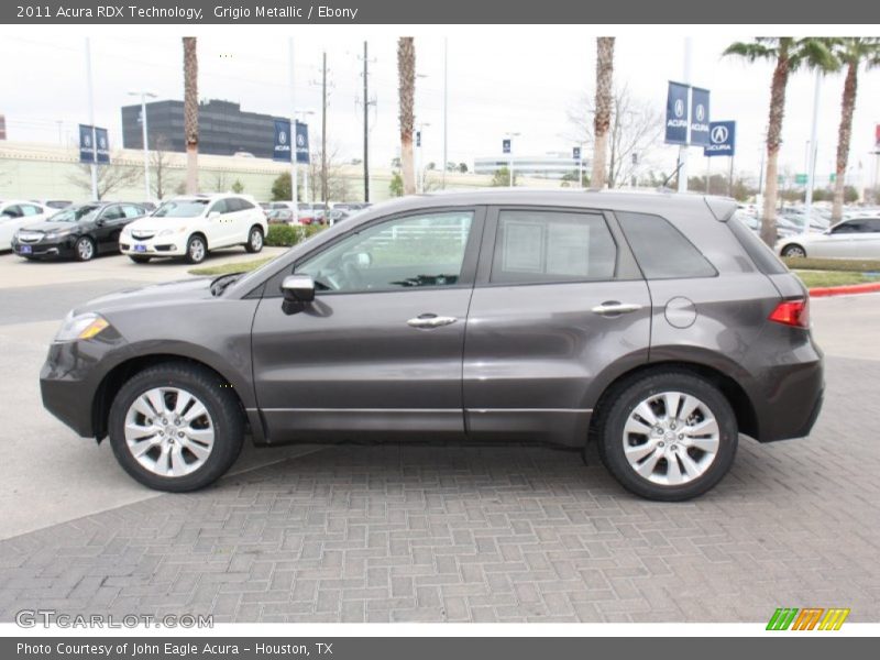 Grigio Metallic / Ebony 2011 Acura RDX Technology