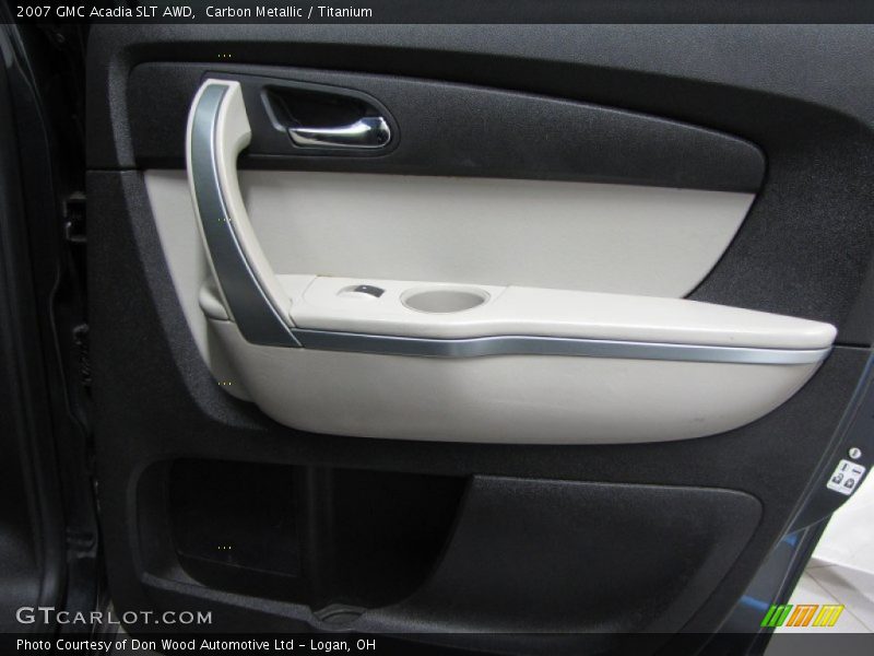 Carbon Metallic / Titanium 2007 GMC Acadia SLT AWD