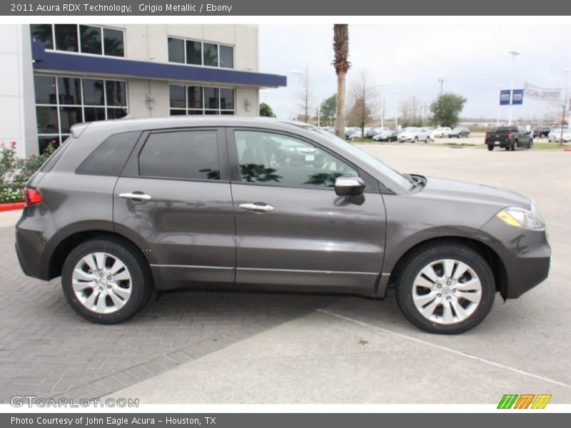 Grigio Metallic / Ebony 2011 Acura RDX Technology