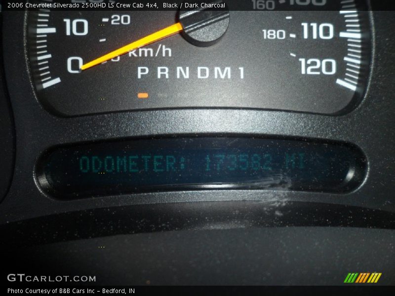 Black / Dark Charcoal 2006 Chevrolet Silverado 2500HD LS Crew Cab 4x4