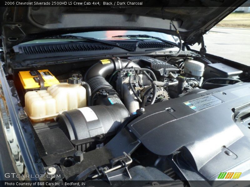 Black / Dark Charcoal 2006 Chevrolet Silverado 2500HD LS Crew Cab 4x4