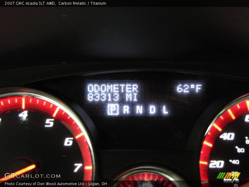Carbon Metallic / Titanium 2007 GMC Acadia SLT AWD