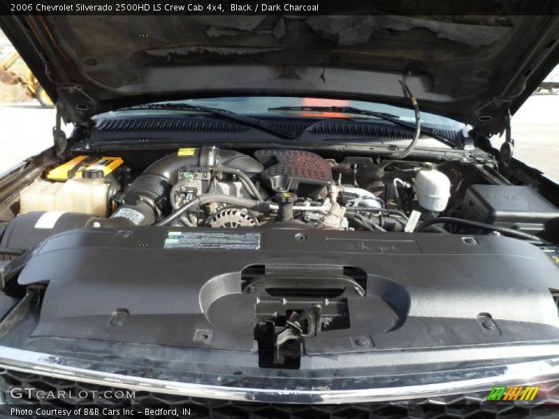 Black / Dark Charcoal 2006 Chevrolet Silverado 2500HD LS Crew Cab 4x4