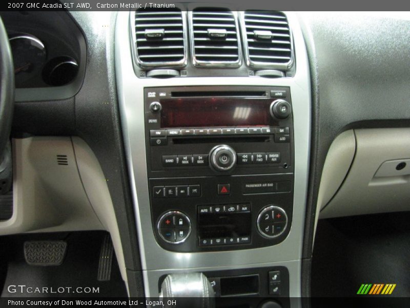 Carbon Metallic / Titanium 2007 GMC Acadia SLT AWD