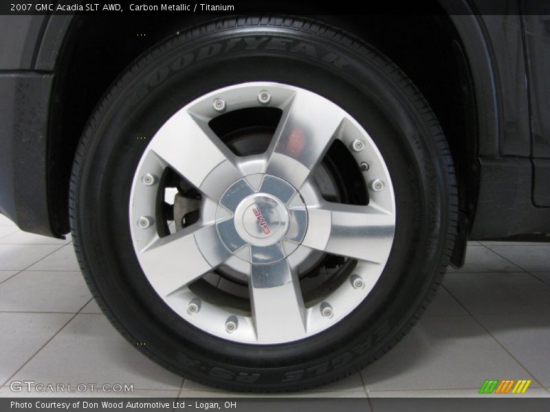 Carbon Metallic / Titanium 2007 GMC Acadia SLT AWD