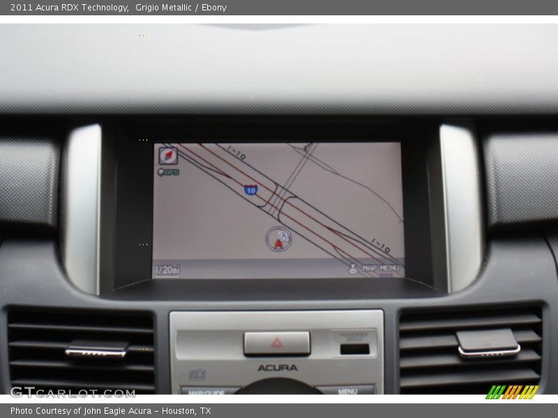 Grigio Metallic / Ebony 2011 Acura RDX Technology