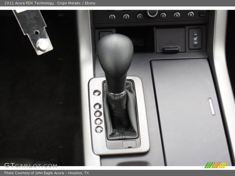 Grigio Metallic / Ebony 2011 Acura RDX Technology