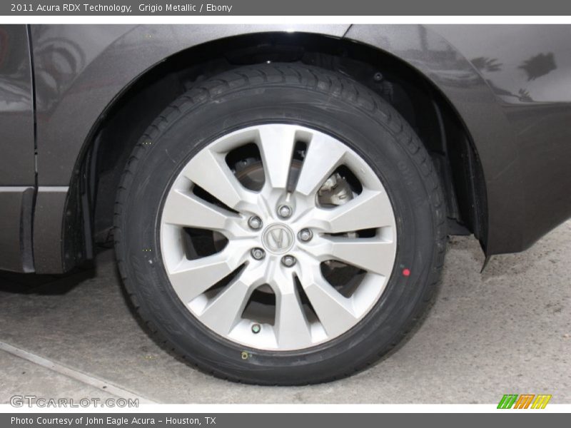 Grigio Metallic / Ebony 2011 Acura RDX Technology