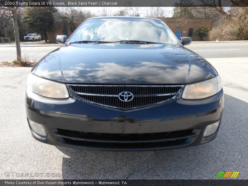 Black Sand Pearl / Charcoal 2000 Toyota Solara SE V6 Coupe