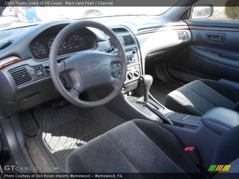  2000 Solara SE V6 Coupe Charcoal Interior