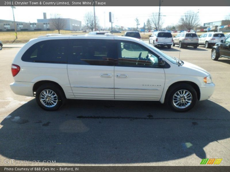Stone White / Taupe 2001 Chrysler Town & Country Limited