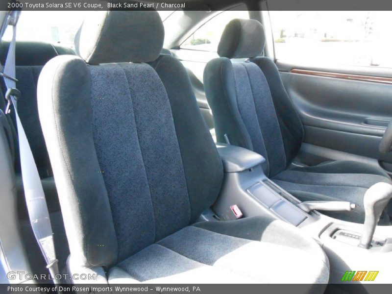 Black Sand Pearl / Charcoal 2000 Toyota Solara SE V6 Coupe