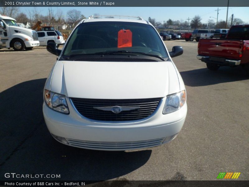 Stone White / Taupe 2001 Chrysler Town & Country Limited