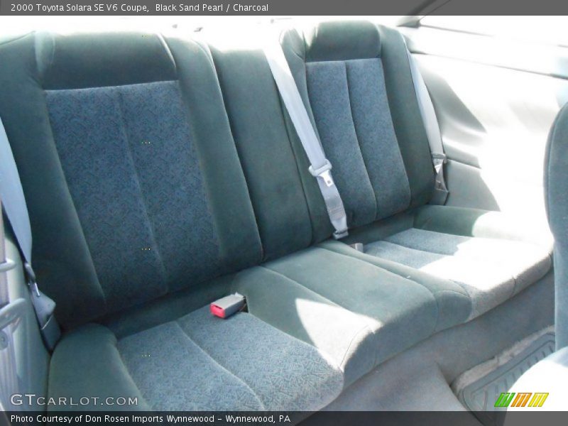 Rear Seat of 2000 Solara SE V6 Coupe