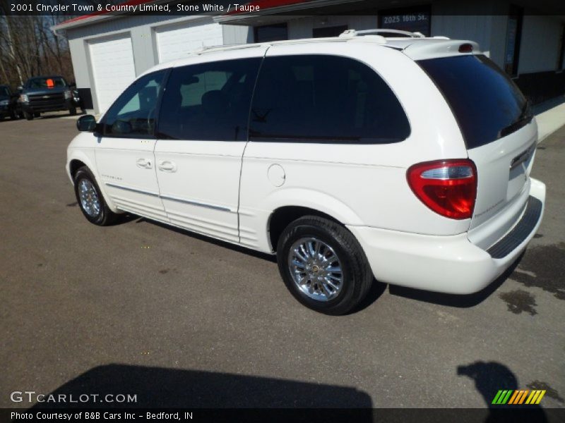 Stone White / Taupe 2001 Chrysler Town & Country Limited