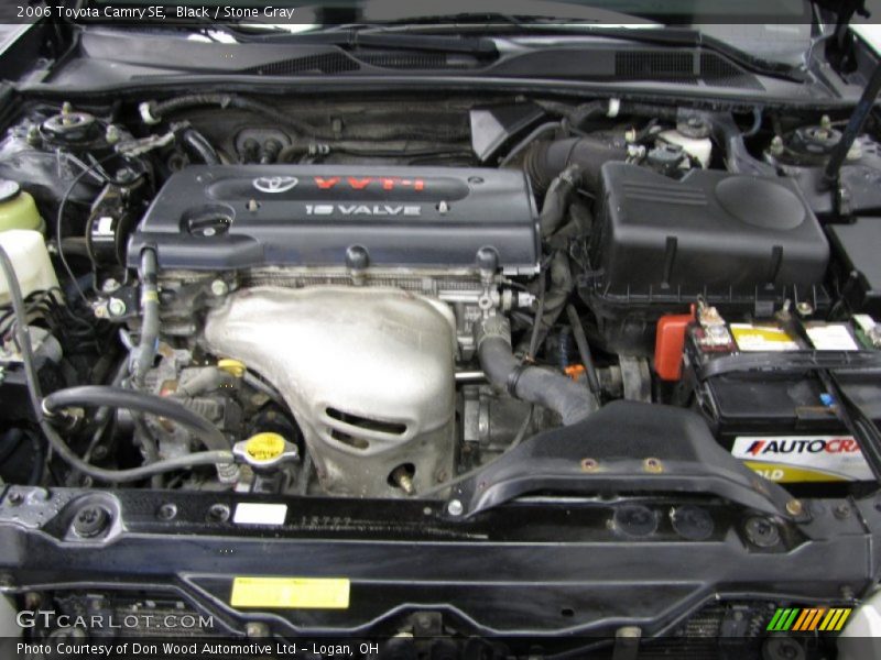 Black / Stone Gray 2006 Toyota Camry SE