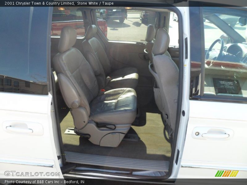 Stone White / Taupe 2001 Chrysler Town & Country Limited