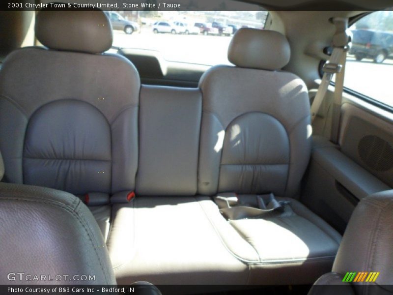 Stone White / Taupe 2001 Chrysler Town & Country Limited