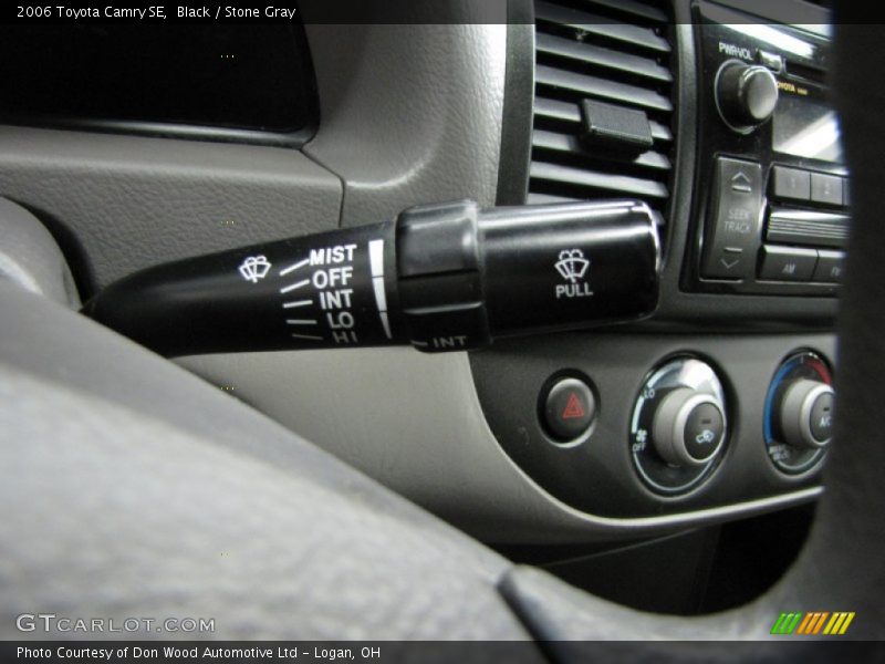 Black / Stone Gray 2006 Toyota Camry SE