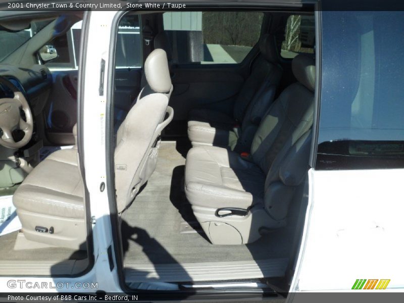 Stone White / Taupe 2001 Chrysler Town & Country Limited