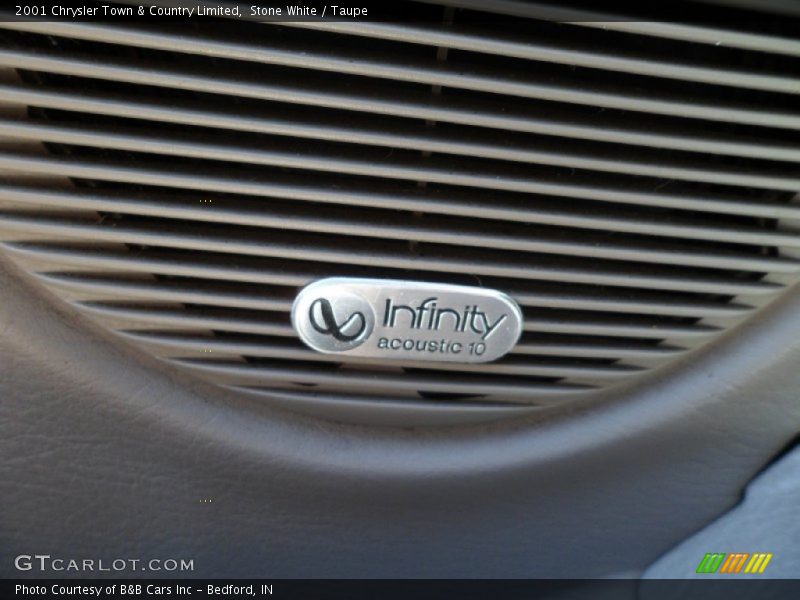 Stone White / Taupe 2001 Chrysler Town & Country Limited