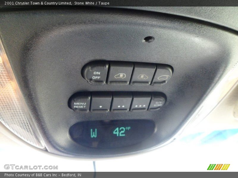 Stone White / Taupe 2001 Chrysler Town & Country Limited