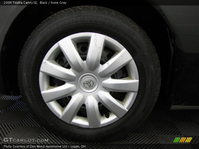 Black / Stone Gray 2006 Toyota Camry SE